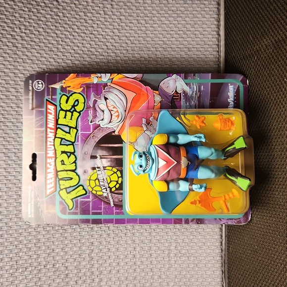 Super7 Reaction Teenage Mutant Ninja Turtles Ray Filet figure - Picture 1 of 3